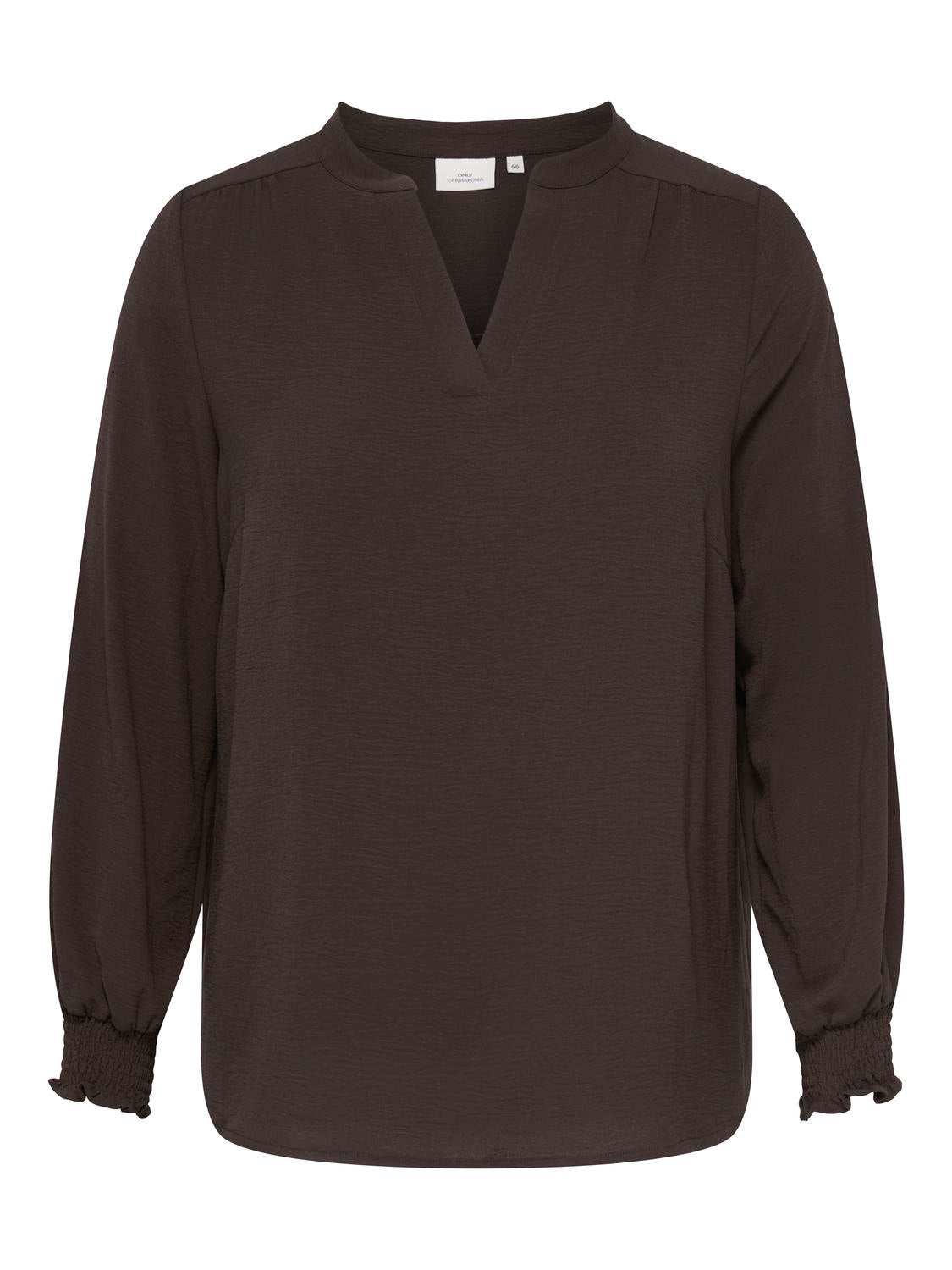 Only Carmakoma - Metta - Bluse Brun