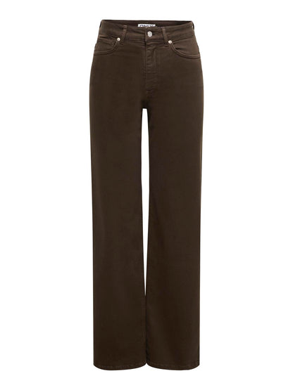 Only - Madison - Jeans - Mørkebrun Denim