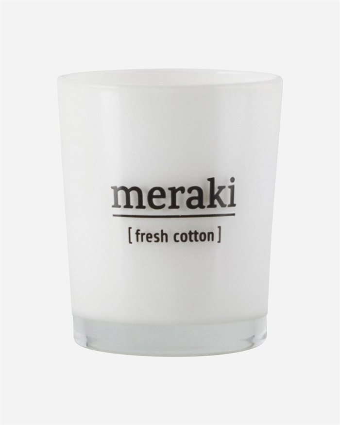 Meraki - Duftlys, Fresh cotton