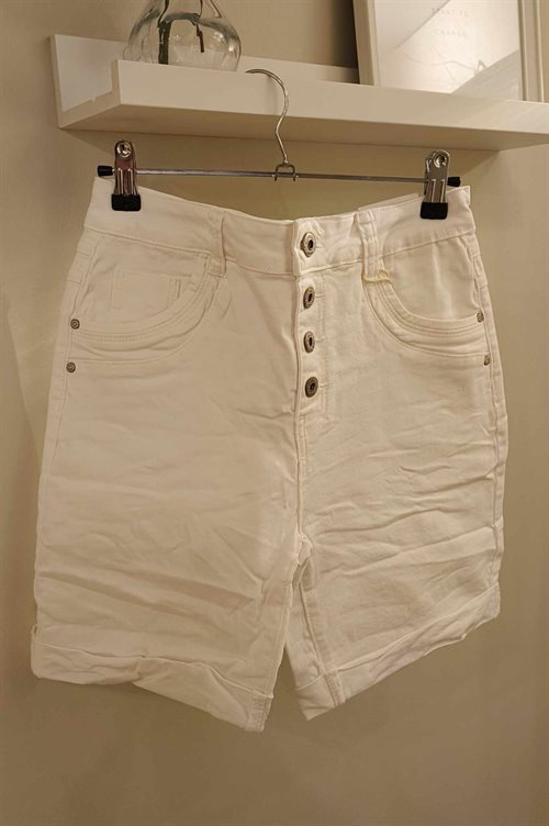 Karostar - shorts - Hvid Denim